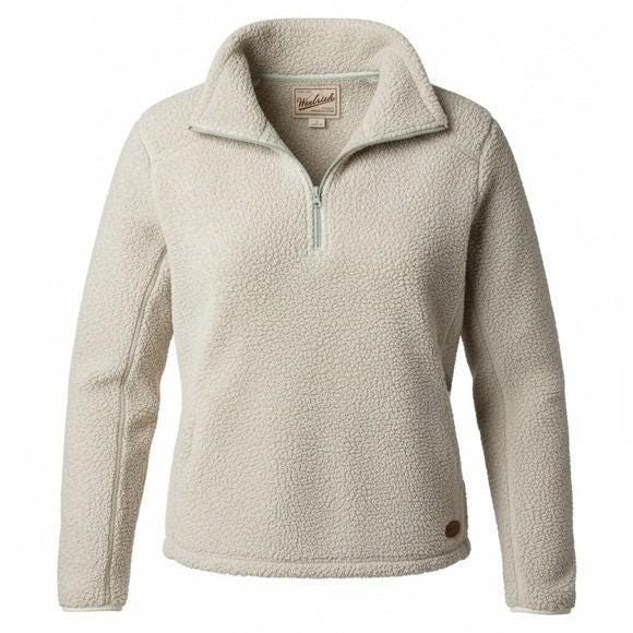 Woolrich Tops - Woolrich Women's Fleece Quarter Zip Pullover Size Small